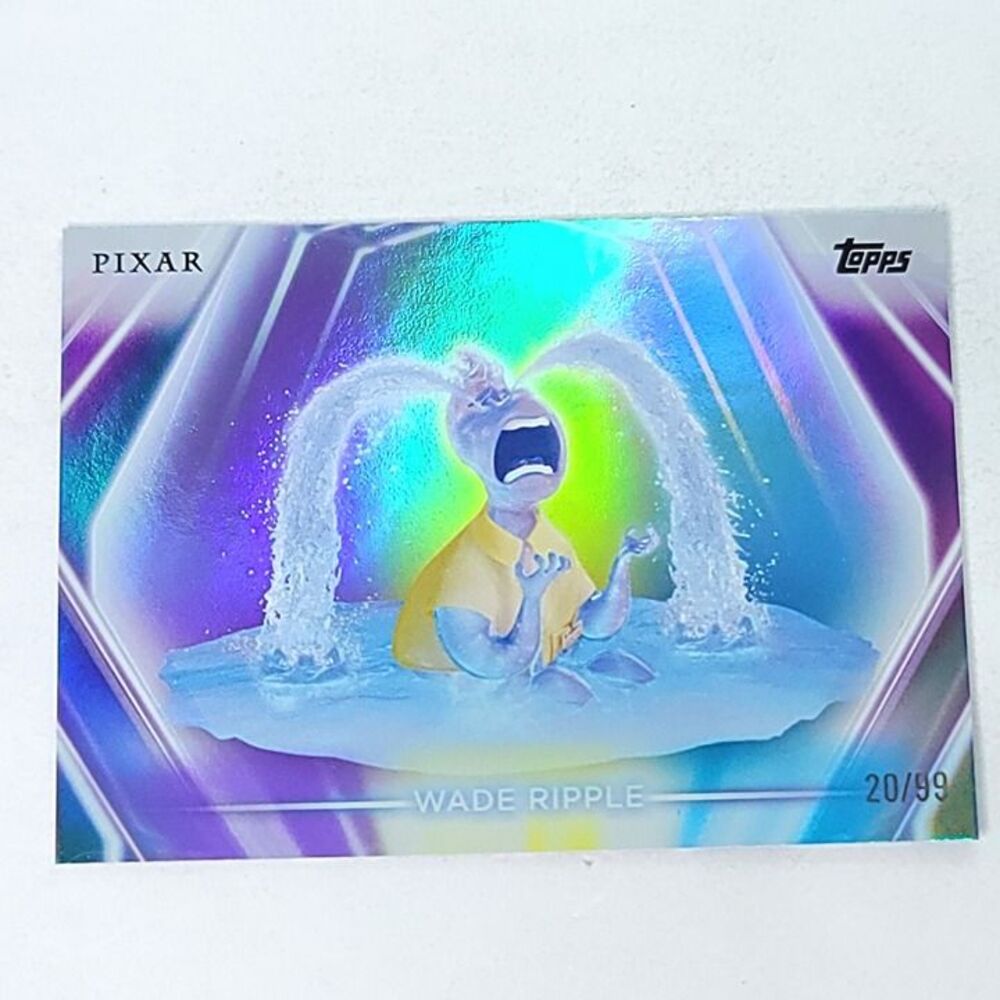 Wade Ripple Topps 2026 Disney Neon Holo Parallel Refractor Limited 20/99